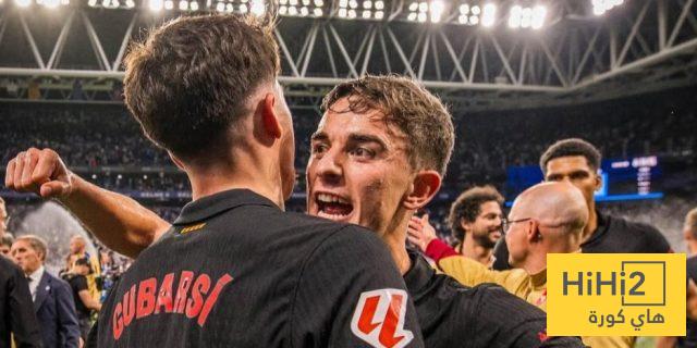 منشور غافي بعد أن توج برشلونة بلقب الدوري