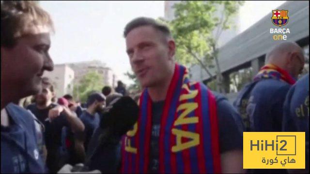 تعليقات تير ستيجن على احتفالات برشلونة في الدوري الأسباني