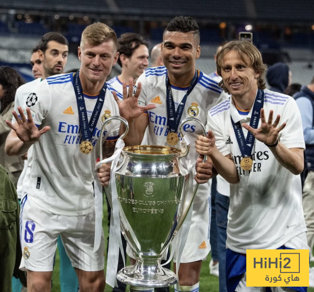 رسالة مؤثرة من Casemiro إلى Modric